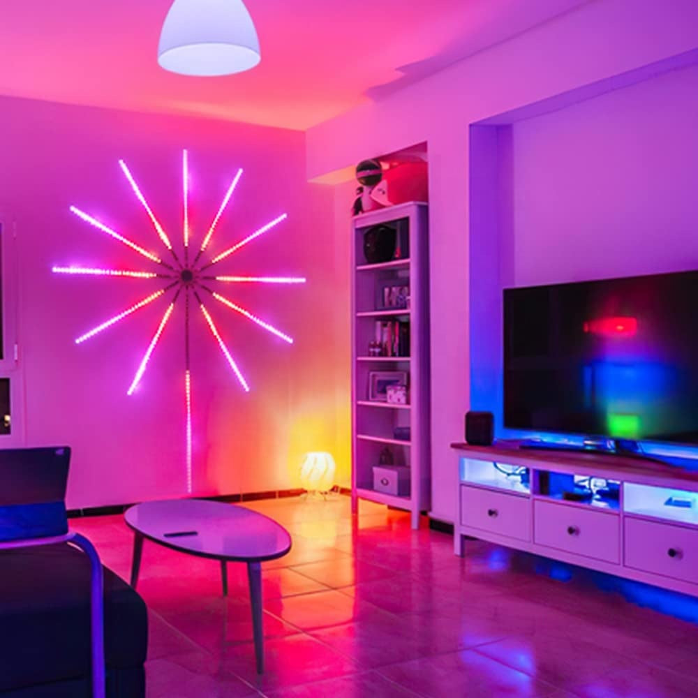 Farbige LED Lichtleisten mit Musiksynchronisation und Fernbedienung