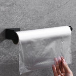 Elegant Stainless Steel Holder – Self-Adhesive for Organization and Style