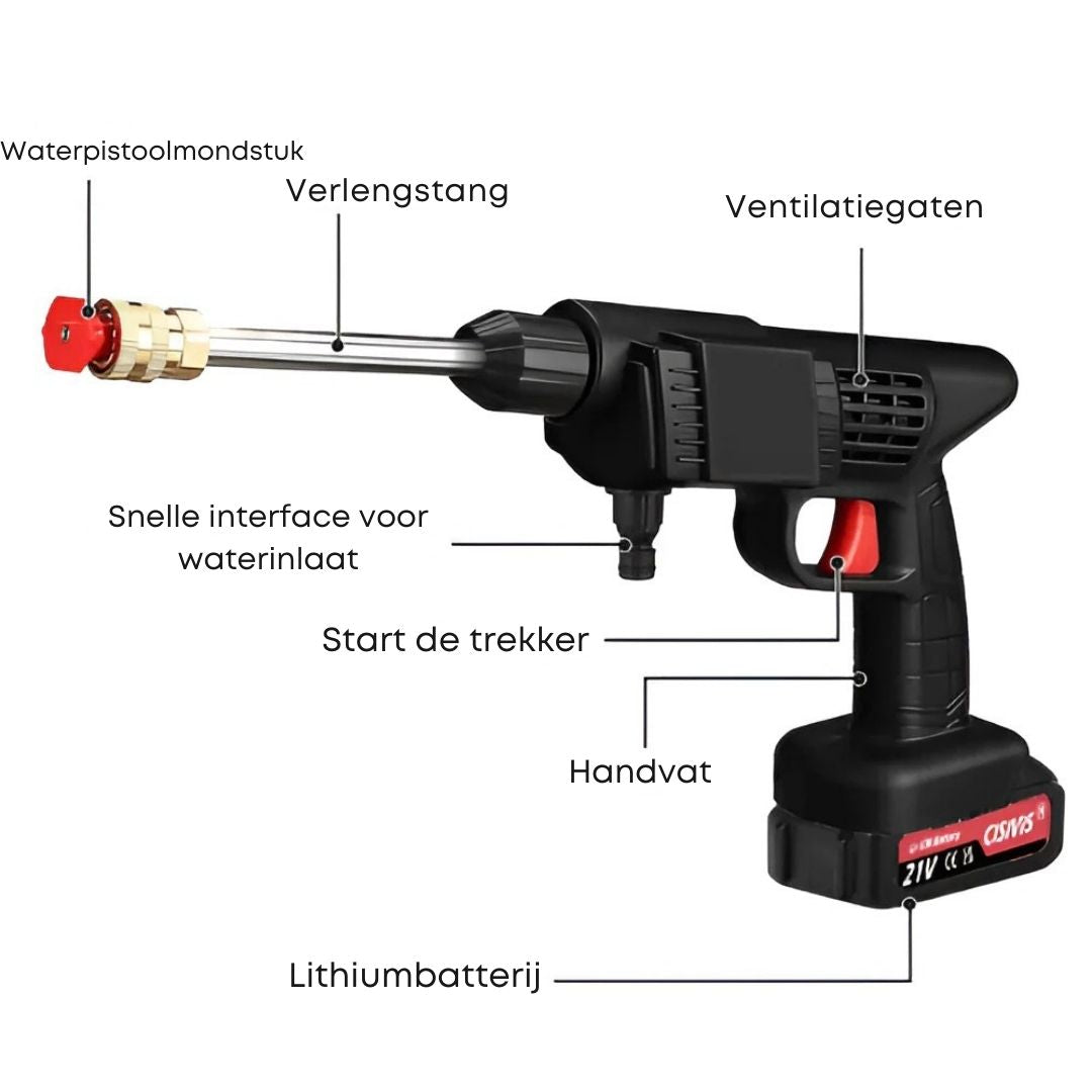 Smartwash - Cordless Pressure Washer for Maximum Freedom