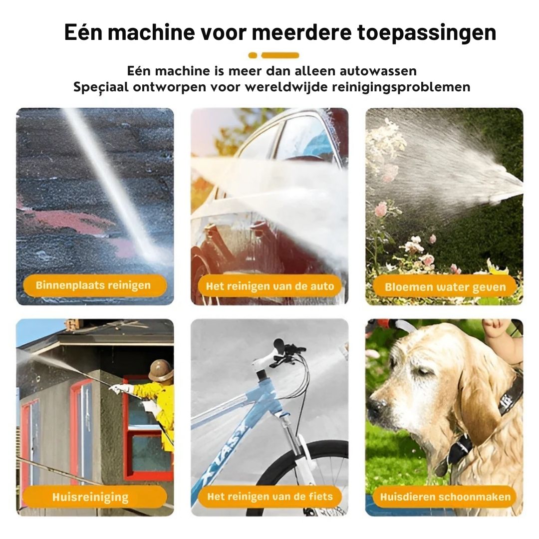 Smartwash - Cordless Pressure Washer for Maximum Freedom