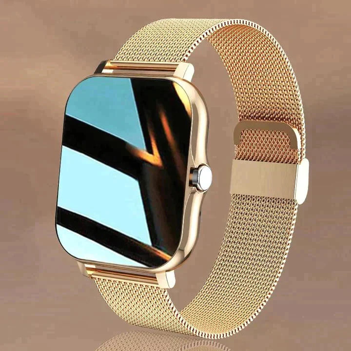 Elegant Smartwatch | Gesundheitsüberwachung | Lange Akkulaufzeit