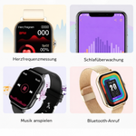 Elegant Smartwatch | Gesundheitsüberwachung | Lange Akkulaufzeit
