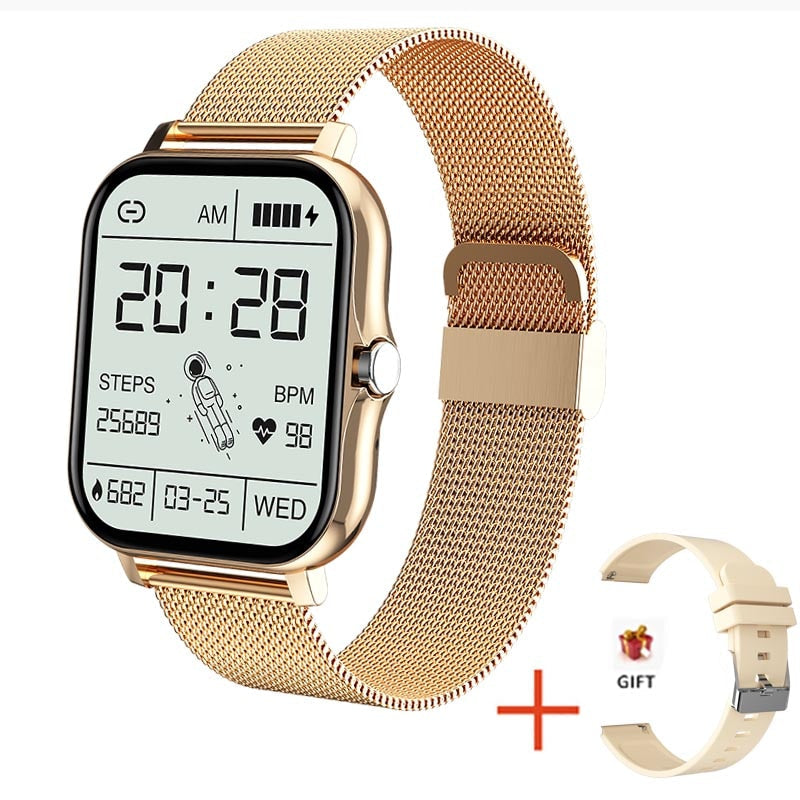 Elegant Smartwatch | Gesundheitsüberwachung | Lange Akkulaufzeit