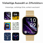 Elegant Smartwatch | Gesundheitsüberwachung | Lange Akkulaufzeit