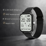 Intelligente Uhr | Herzfrequenz- und Schlafüberwachung | Bluetooth | FitWatch