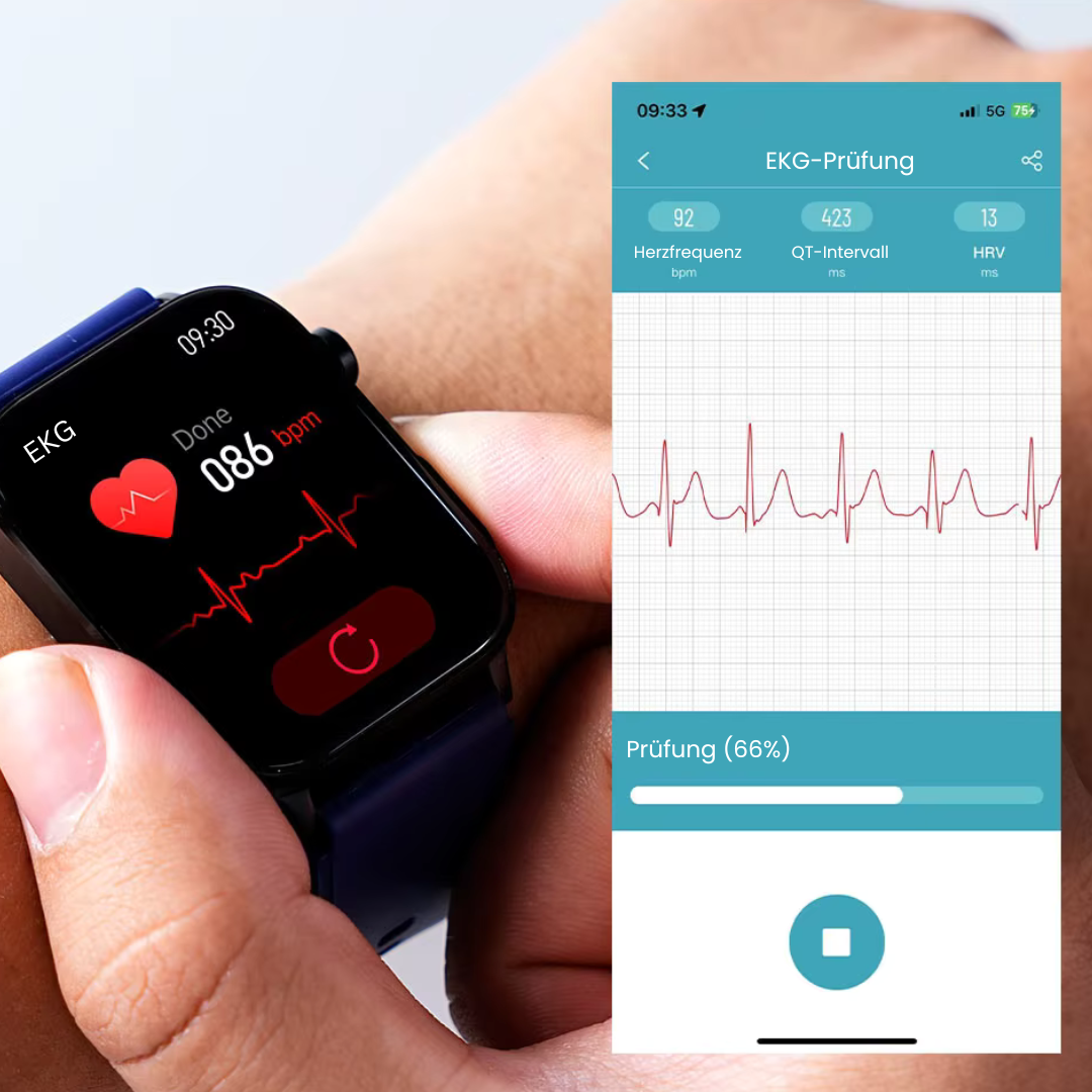 Gesundheits-Smartwatch mit SOS-Alarm und Standortverfolgung