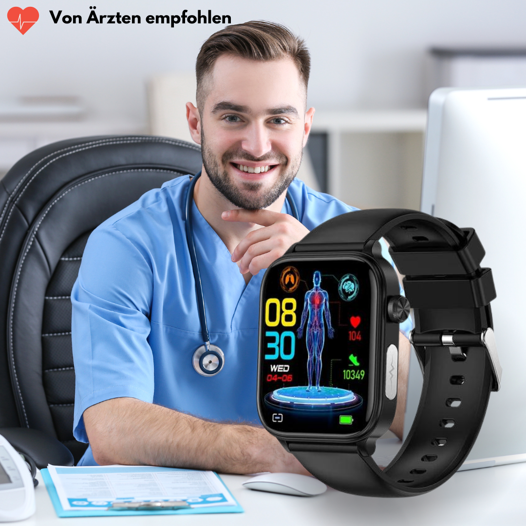 Gesundheits-Smartwatch mit SOS-Alarm und Standortverfolgung