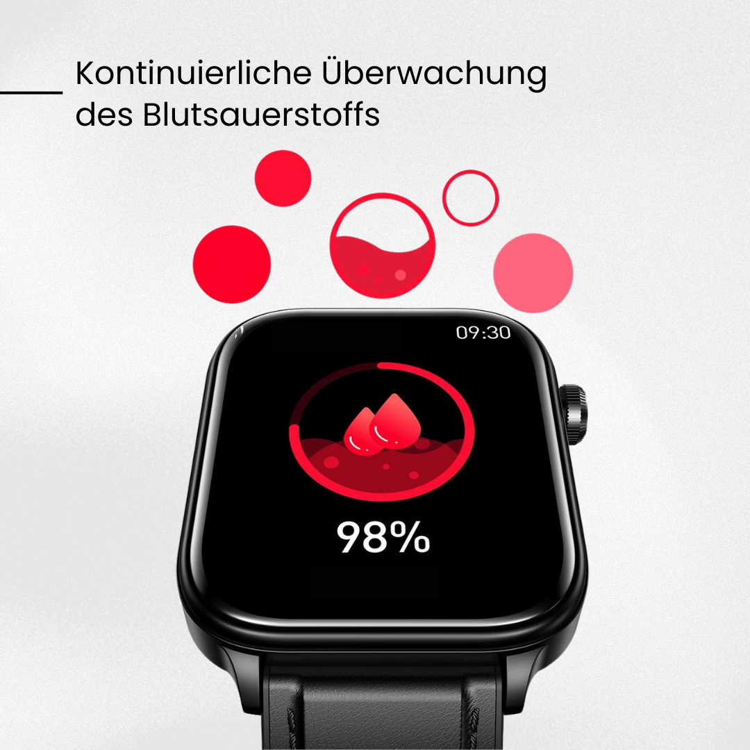 Gesundheits-Smartwatch mit SOS-Alarm und Standortverfolgung