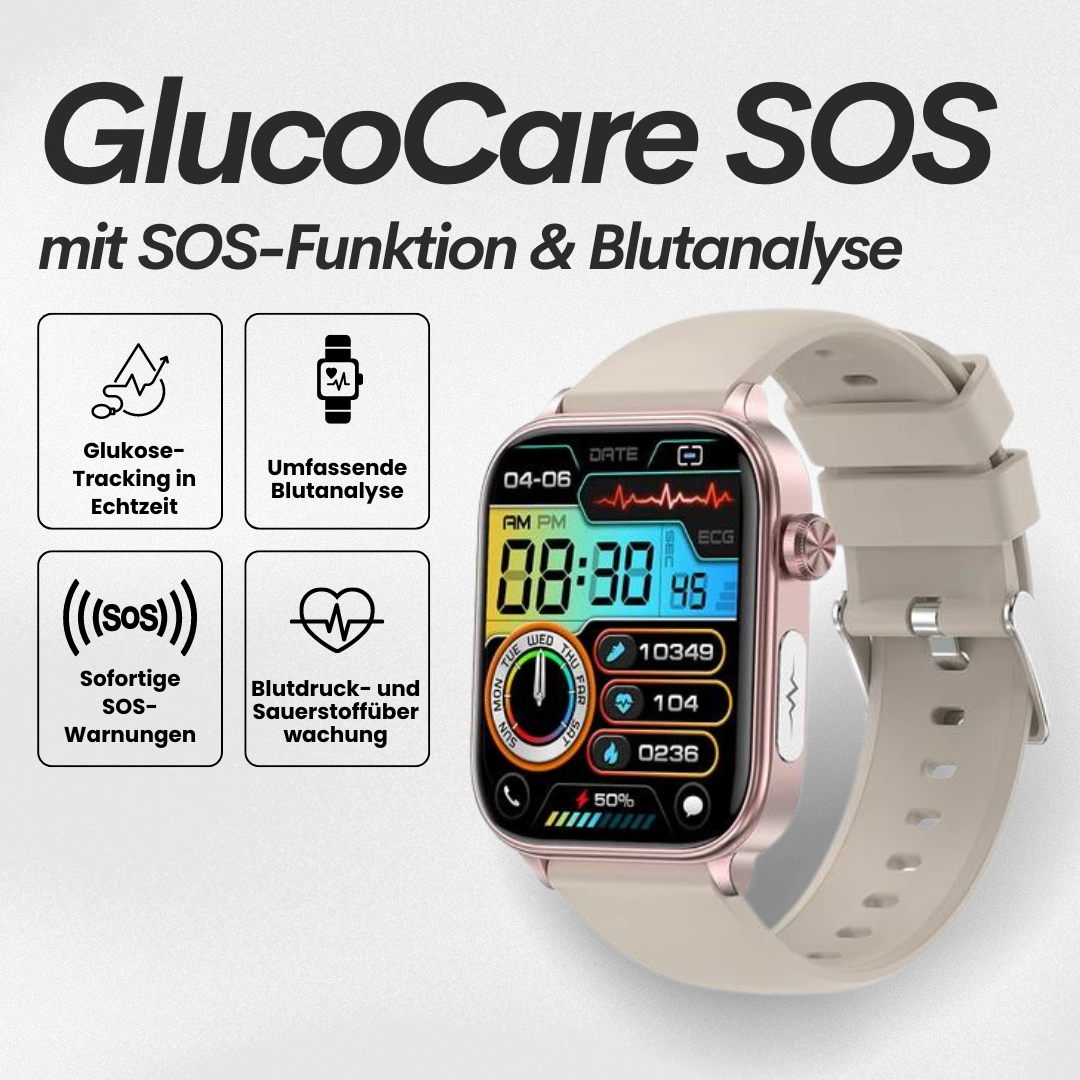 Gesundheits-Smartwatch mit SOS-Alarm und Standortverfolgung