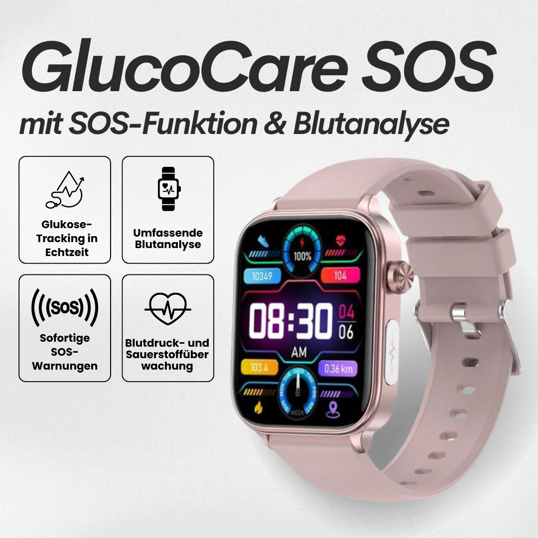 Gesundheits-Smartwatch mit SOS-Alarm und Standortverfolgung