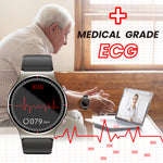 Intelligente Gesundheitsuhr | Echtzeit ECG und SpO2 | Sportmodi