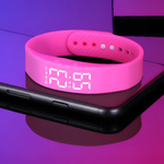 Wasserdichte Fitnessuhr mit Vibrationsalarm und Temperaturmessung