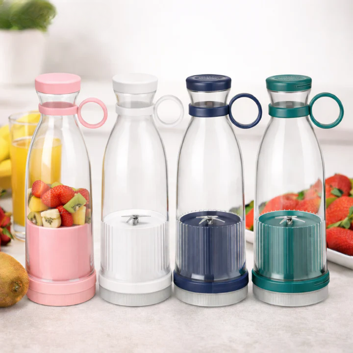 Schneller Smoothie-Maker mit Trinkbehälter und Sicherheitsanzeige