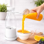 Schneller Smoothie-Maker mit Trinkbehälter und Sicherheitsanzeige