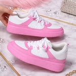 Leichte Sneakers mit atmungsaktivem Obermaterial und Komfortsohle