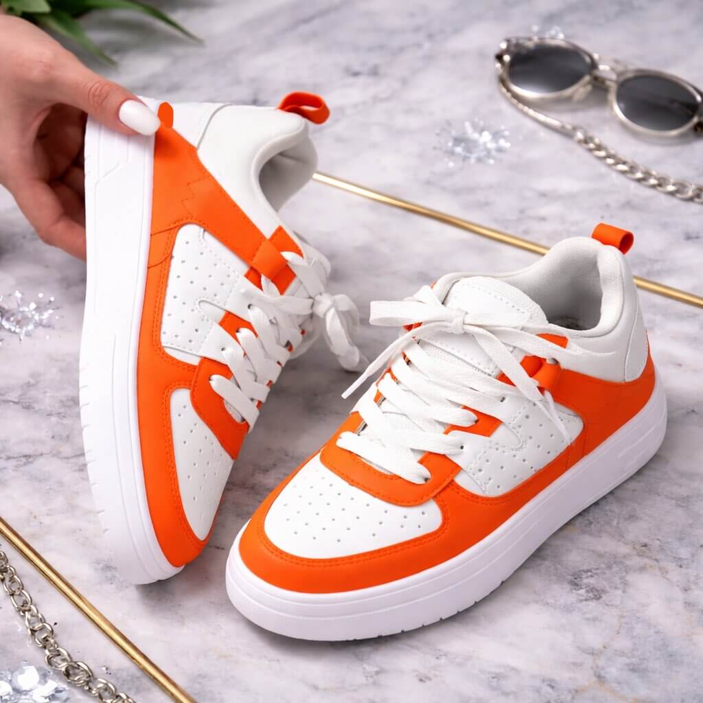 Leichte Sneakers mit atmungsaktivem Obermaterial und Komfortsohle