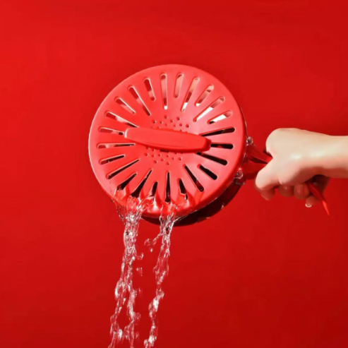 2-in-1 Abtropf- und Aufbewahrungskorb – Einfaches Waschen, Abtropfen und Lagern von Lebensmitteln
