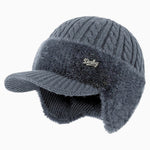 Elegant women's winter hat with a cozy lining for cold days