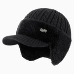 Elegant women's winter hat with a cozy lining for cold days