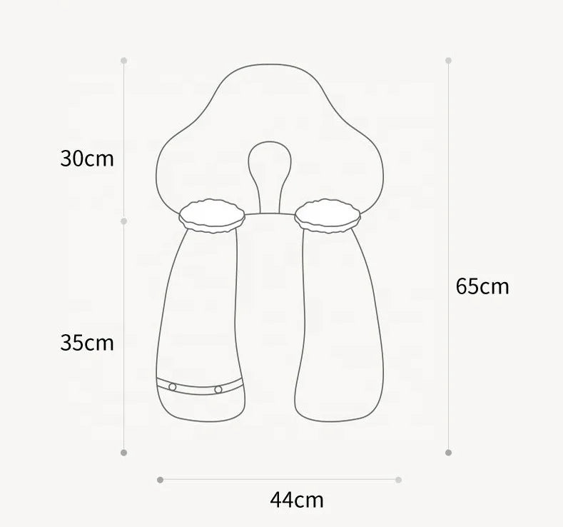 SnuggleNest - Safe Sleep - Baby Pillow