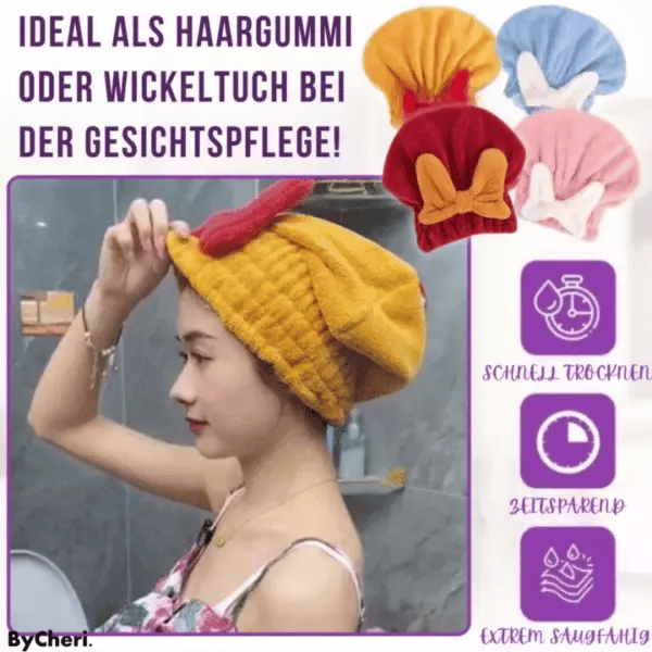 Schnelltrockner™ | Ihre Haare in Minuten perfekt trocknen!
