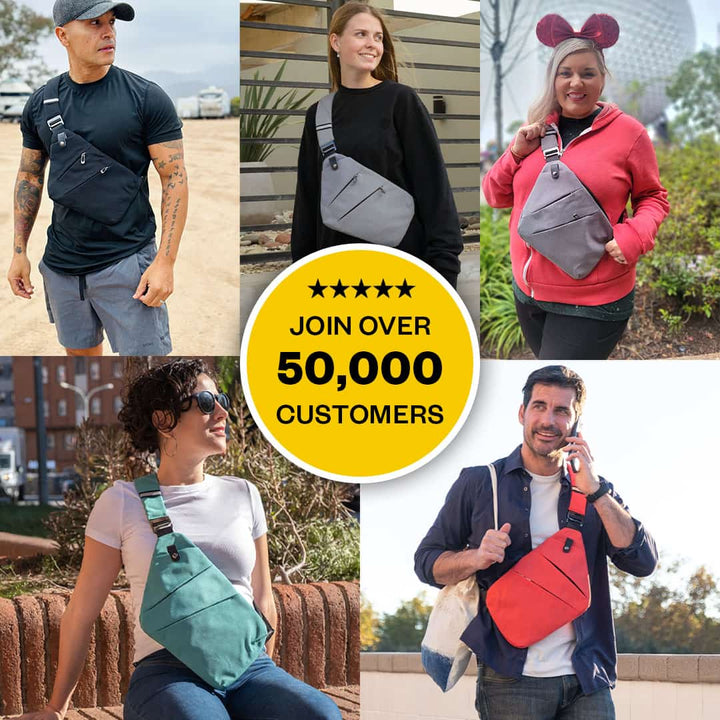 Stylish Multi-functional Chest Bag for Active Men