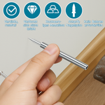 Eckleisten | Nägel-Set für Leisten | Einfache Installation | FixLeiste Pro