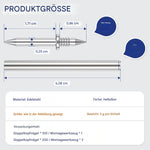 Eckleisten | Nägel-Set für Leisten | Einfache Installation | FixLeiste Pro