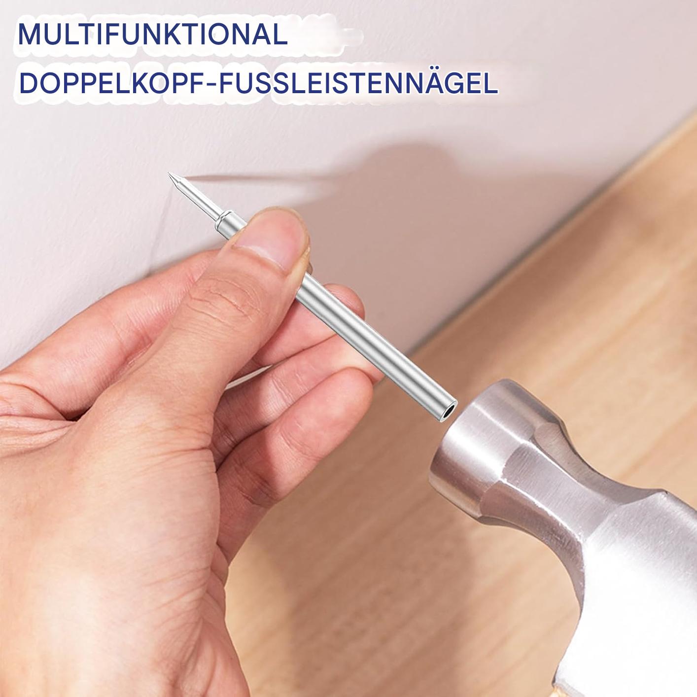 Eckleisten | Nägel-Set für Leisten | Einfache Installation | FixLeiste Pro