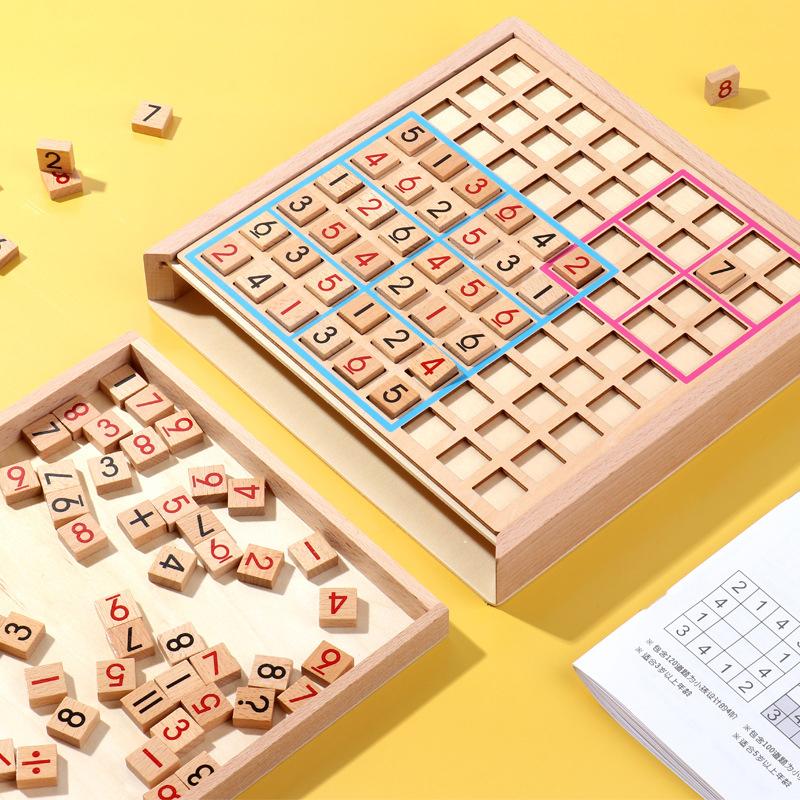 Sodera - Eco-friendly wooden Sudoku puzzle for all ages