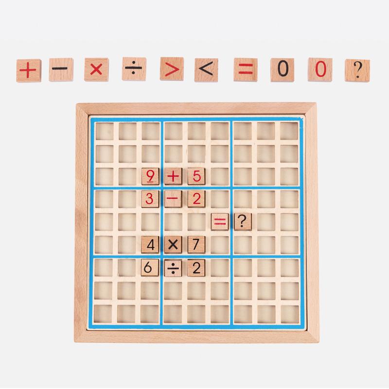 Sodera - Eco-friendly wooden Sudoku puzzle for all ages