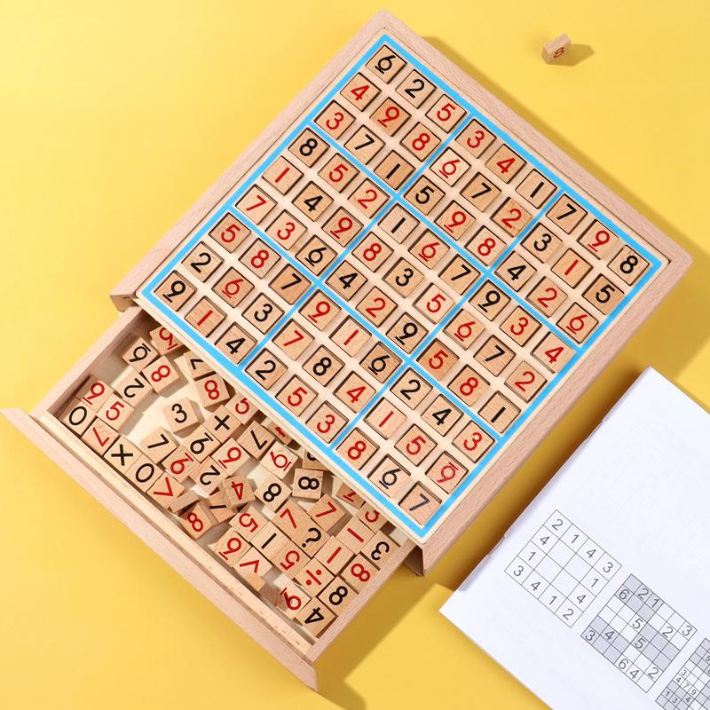 Sodera - Eco-friendly wooden Sudoku puzzle for all ages