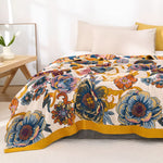 Bequeme Wendedecke mit floralem Design für jeden Anlass