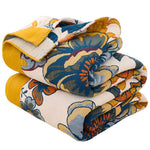 Bequeme Wendedecke mit floralem Design für jeden Anlass