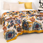 Bequeme Wendedecke mit floralem Design für jeden Anlass