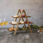 Elegant Acacia Wood Serving Bowl for Stylish Occasions