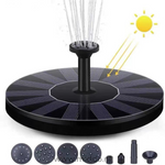 Solar-Powered Garden Water Feature | Sustainable Water Dispenser for Birds and Ponds