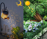 Elegante Solar-Gartenleuchte mit Pfauendesign – Automatisch und Wetterfest