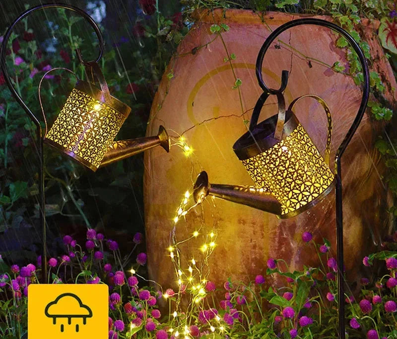 Elegante Solar-Gartenleuchte mit Pfauendesign – Automatisch und Wetterfest
