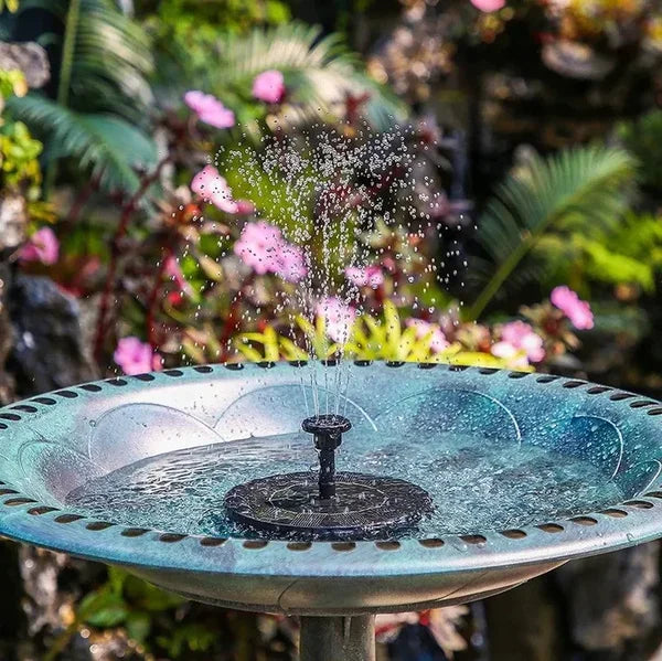 Solar-Powered Water Feature for Garden and Balcony