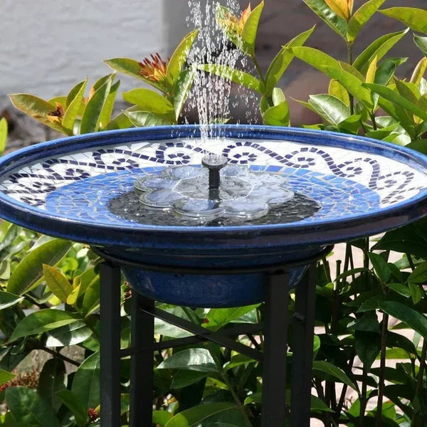 Solar-Powered Water Feature for Garden and Balcony