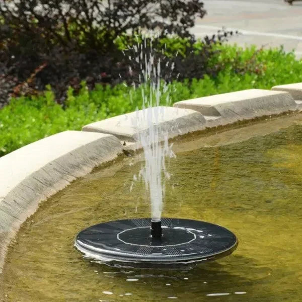 Solar-Powered Water Feature for Garden and Balcony