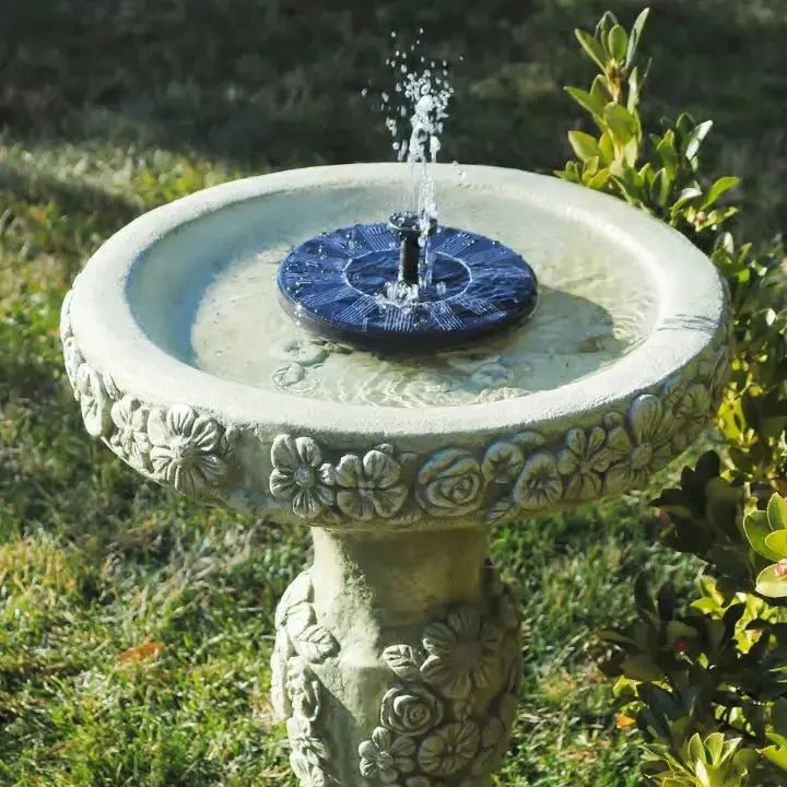 Solarbetriebene Gartenbrunnen für eine ruhige Oase