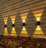 Solarbetriebene Wandlampe | Automatisch & Kabellos | Wetterfest