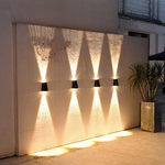 Solarbetriebene Wandlampe | Automatisch & Kabellos | Wetterfest