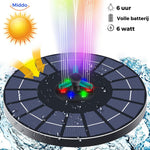 Solar-Powered Garden Water Feature | Sustainable Water Dispenser for Birds and Ponds