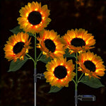 Blossom Magic - Solar Sunflower Lights for Your Garden