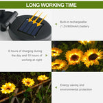 Blossom Magic - Solar Sunflower Lights for Your Garden