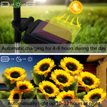 Blossom Magic - Solar Sunflower Lights for Your Garden