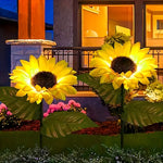 Blossom Magic - Solar Sunflower Lights for Your Garden